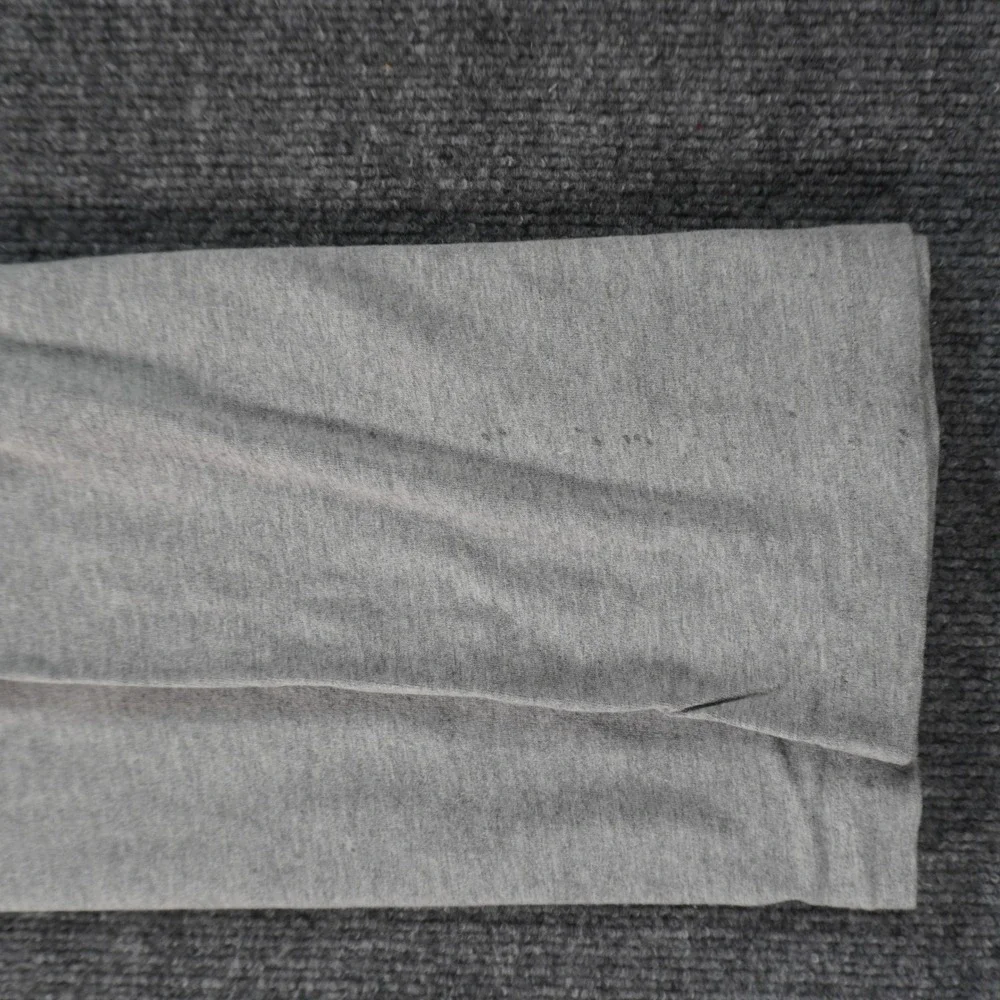 True Religion Graphic T-Shirt Mens Small Gray Buddha Guitar Relaxed Fit Tee